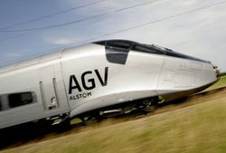 El AGV, ltimo tren de alta velocidad de Alstom, realiza pruebas dinmicas en la Repblica Checa 