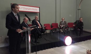 Homenaje a Javier Bustinduy en la Fundaci�n de los Ferrocarriles Espa�oles