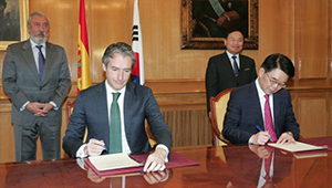 Memorando de entendimiento entre Espa�a y Corea del Sur en materia de infraestructuras y transportes
