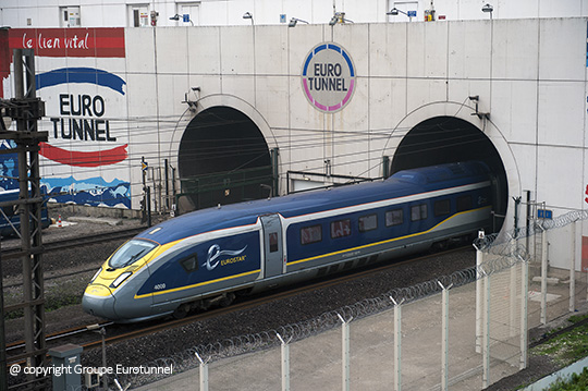 Record histrico de trfico de pasajeros del Eurotunnel en el verano 2017