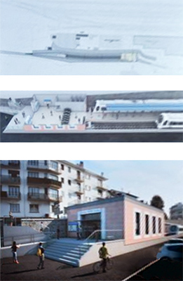 La estación de Hendaya de Euskotren será objeto de una remodelación integral para mejorar su explotación