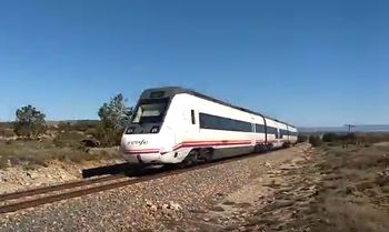 Las mejoras en la línea Zaragoza-Teruel-Sagunto-Valencia reducen los tiempos de viaje