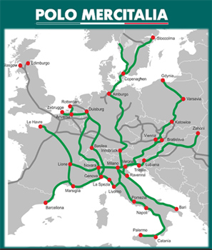 Los Ferrocarriles Italianos crean una filial en Suiza para dar tracción a sus trenes internacionales de mercancías