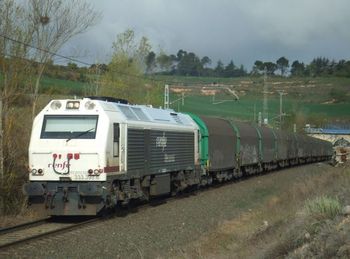 La cuota de mercancías por ferrocarril baja por primera vez desde 2010