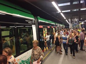 Metro de Granada superó los 2,5 millones de viajeros en sus cien primeros días de explotación comercial