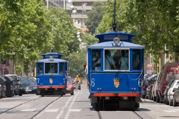 El Tramvía Blau fuera de servicio temporalmente para su modernización