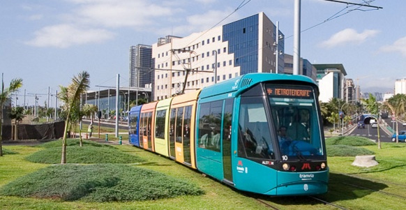 El Tranvía de Tenerife cierra 2017 con una valoración de notable alto