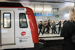 Metro de Barcelona registró 390,39 millones de viajeros en 2017