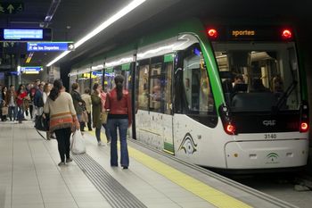 Metro de Málaga batió su récord de demanda en 2017, con más de 5,7 millones de viajeros transportados