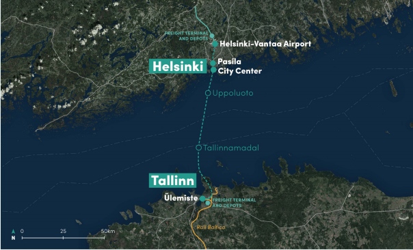 Concluye el estudio de viabilidad para el t�nel bajo el B�ltico entre Tall�n y Helsinki