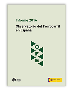 Publicado el Informe 2016 del Observatorio del Ferrocarril en España
