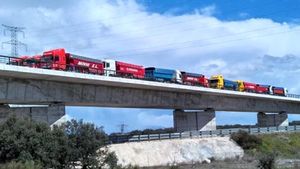 Realizadas con éxito las pruebas de carga en los cuatro viaductos del tramo Navalmoral de la Mata-Casatejada