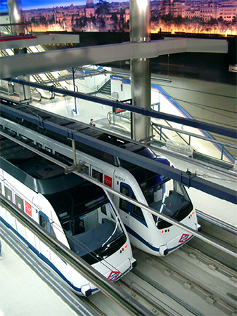 El número de viajeros de Metro de Madrid creció un 3,71 por ciento en el primer trimestre del año