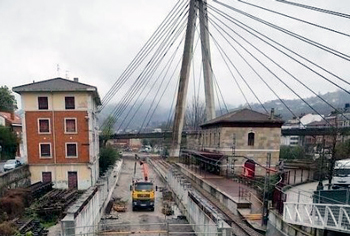 Impulso a las obras de superestructura del soterramiento del ferrocarril en Langreo