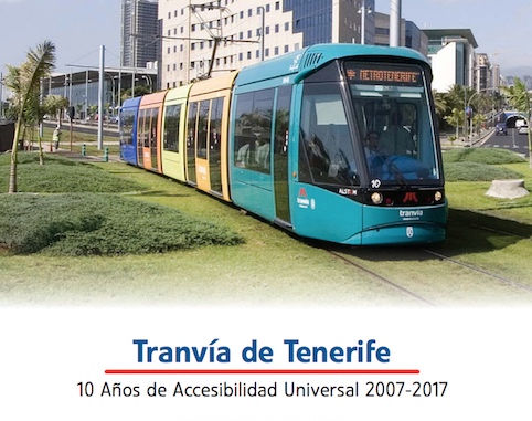 Metrotenerife acoge a la Comisión Nacional de Accesibilidad en Metros y Tranvías