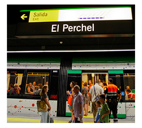 Adjudicadas por 27,7 millones las obras de finalización del tramo El Perchel-Guadalmedina de Metro de Málaga