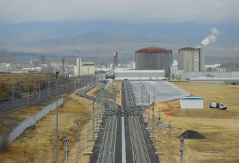 La plataforma logística de Arasur afronta el final de las obras