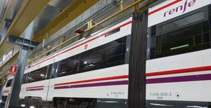 Prueba piloto para reducir la temperatura dentro de los trenes en la C5 de Cercanías de Madrid