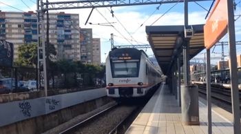 Avanza la modernización de la infraestructura en la estación de Bellvitge, de Cercanías de Barcelona