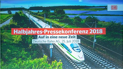 Aumentan un 3,8 por ciento los viajeros de los Ferrocarriles Alemanes en el primer semestre del ao