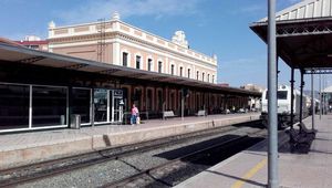 Avanza el soterramiento de la línea de alta velocidad en Murcia, con el desvío de la circulación a la vía provisional