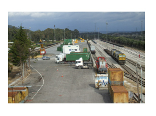 Avanza la renovación y mejora del entorno de la estación de San Roque Mercancías