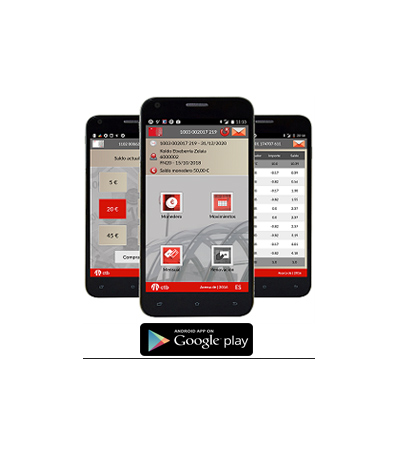 El Consorcio de Transportes de Vizcaya cede a Euskotren el uso de su aplicación para móvil Barik NFC