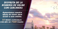Servicios especiales y ocio ferroviario para el fin de semana
