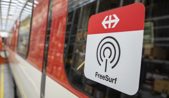 Los Ferrocarriles Suizos probarán en 2019 el acceso gratuito a Internet en los trenes