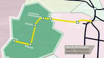 Licitadas las obras de plataforma del tramo Toril-R�o Ti�tar, en C�ceres, por importe 45,9 millones