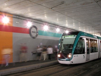 El Tram de Barcelona bate su r�cord de viajeros en 2018
