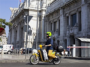 Acuerdo entre NTV y un servicio de motocicletas el�ctricas compartidas
