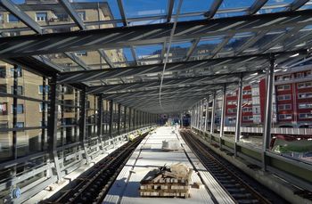 Mañana entra en servicio la nueva estación de Ermua de Euskotren