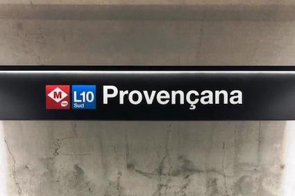 En servicio la estación Provençana de la línea 10 Sud del metro de Barcelona