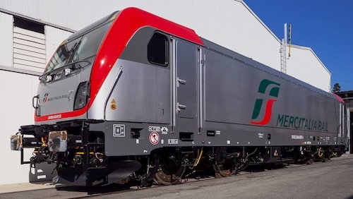 Mercitalia recibe la primera locomotora Traxx E494 de Bombardier
