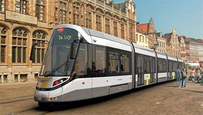 CAF suministrará veintitrés tranvías adicionales a la belga De Lijn