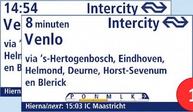 Los Ferrocarriles Holandeses prueban un nuevo sistema de ocupación de asientos
