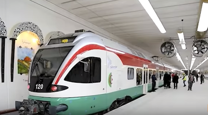 Inaugurado el enlace ferroviario de Argel al aeropuerto Huari Boumedin