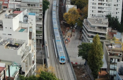 Inaugurado el nuevo viaducto de Mitre en Buenos Aires