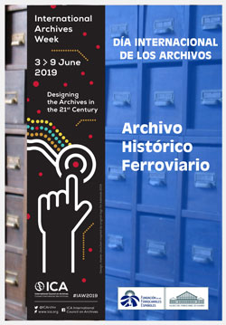 Da Internacional de los Archivos en el Archivo Histrico Ferroviario