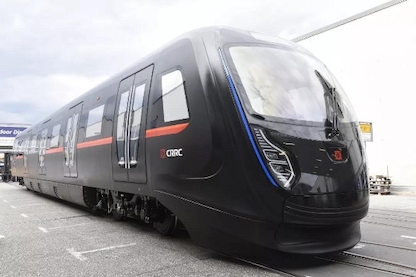 China prueba con �xito un tren de metro de fibra de carbono 