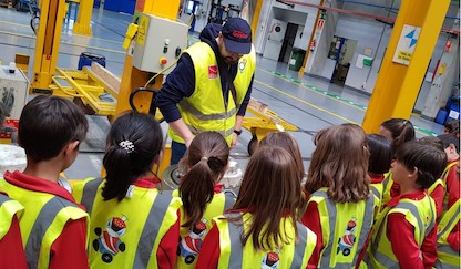 Metro Ligero Oeste ha superado las mil visitas de escolares en 2019