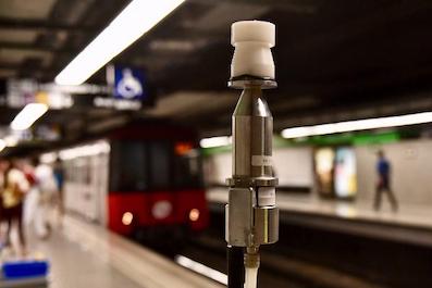 Metro de Barcelona inicia la campa�a de an�lisis de aire en sus instalaciones