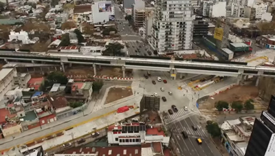 Inaugurado el viaducto de San Mart�n en Buenos Aires