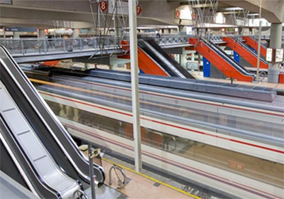 Comienza la renovaci�n de todas las escaleras mec�nicas y ascensores de Atocha Cercan�as, en Madrid