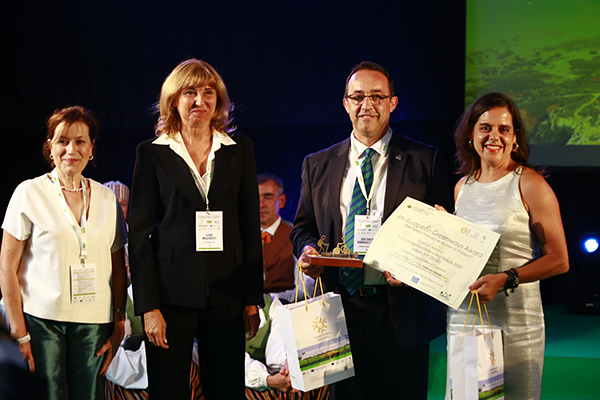 Premio especial de la IX edici�n del Premio Europeo de V�as Verdes por la aplicaci�n "V�as Verdes y Red Natura 2000"