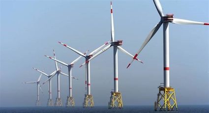 Los Ferrocarriles Alemanes utilizar�n electricidad de origen e�lico marino