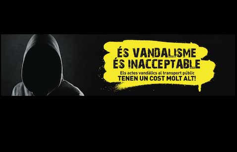 Los operadores de transporte de Barcelona se movilizan contra el vandalismo 