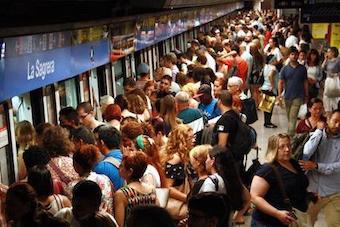 El metro de Barcelona consigue un nuevo r�cord de validaciones en d�a laborable