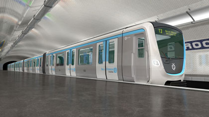 Renovaci�n de la flota de ocho l�neas del Metro de Par�s